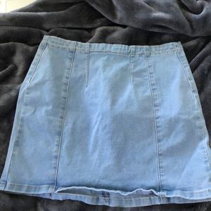 Cute Demin mini skirt